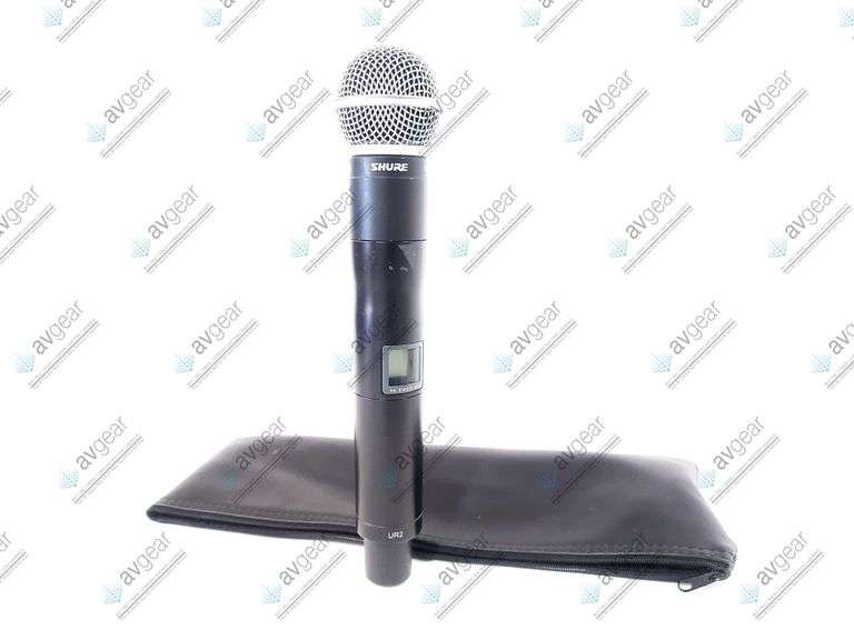 Shure UR2 Wireless Handheld Transmitter w/ Beta 58A Microphone Capsule (H4: 518 - 578 MHz)