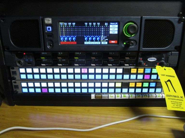 (1) Clear-Com VI-PNL-12L Intercom Panel in Edit 2 Room