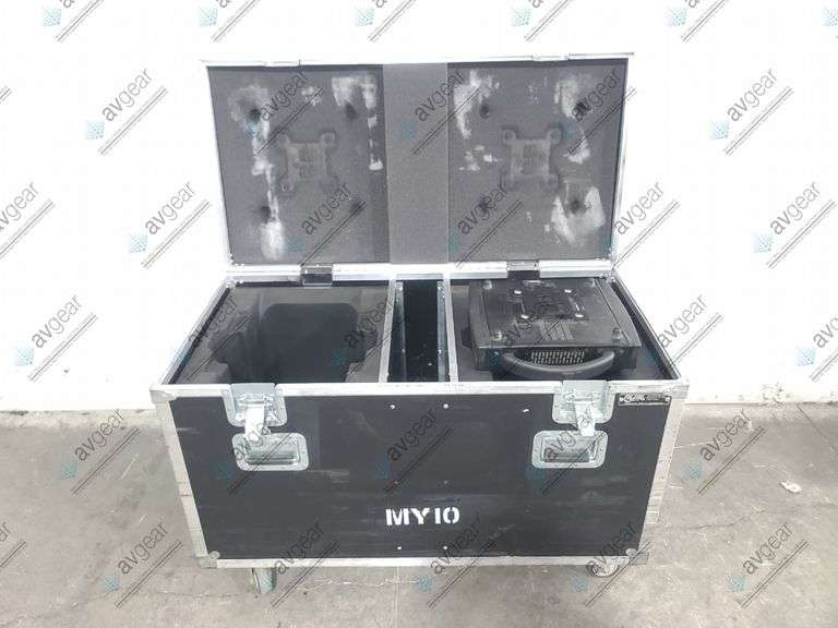 Clay Paky Mythos 2 470 Watt Moving Head Spotlight (5230 Hourse) w/ (4) C-Clamps In Wheeled Hardcase 