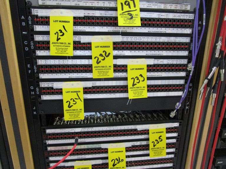 (1) AVP 36x2 Mid Size Full Normal Audio Patch Panels - Joseph Finn Co ...