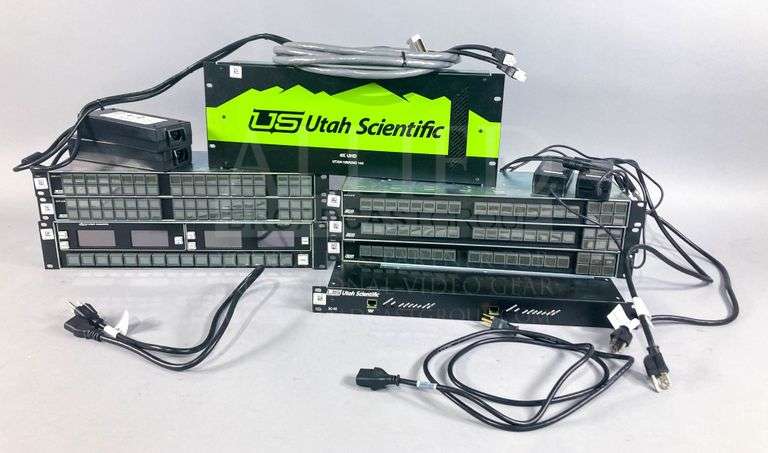 Utah Router Control Panel Utah Scientific UTAH-100/UHD Router w/ Panels PACKAGE - Joseph Finn Co ...
