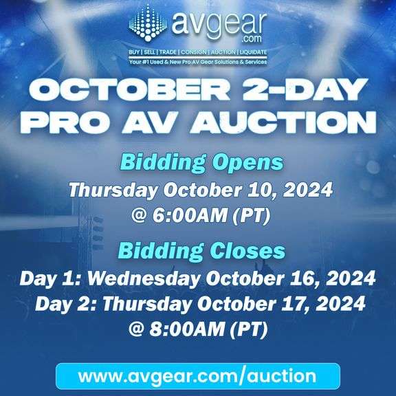 October Auction!!!