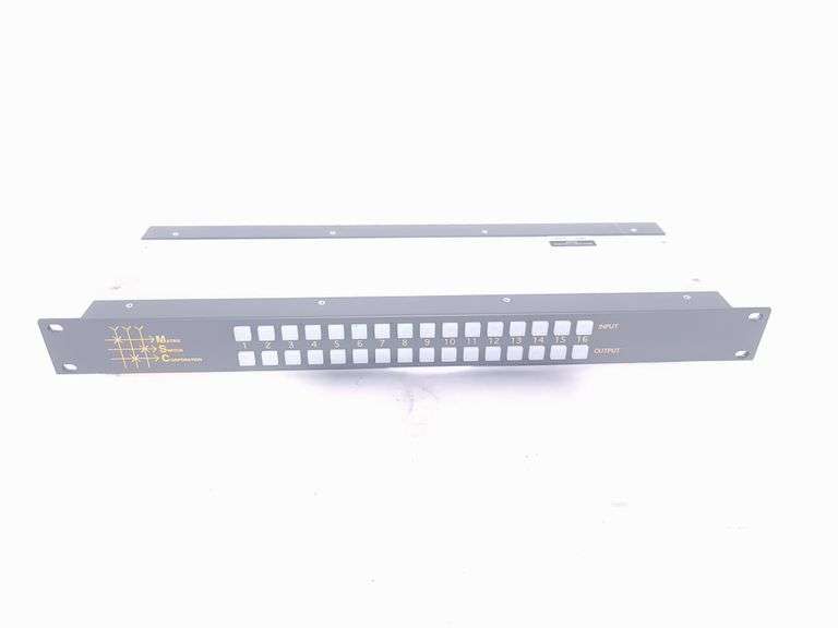 MSC MSC-10282 HD SDI 16x16 Switcher