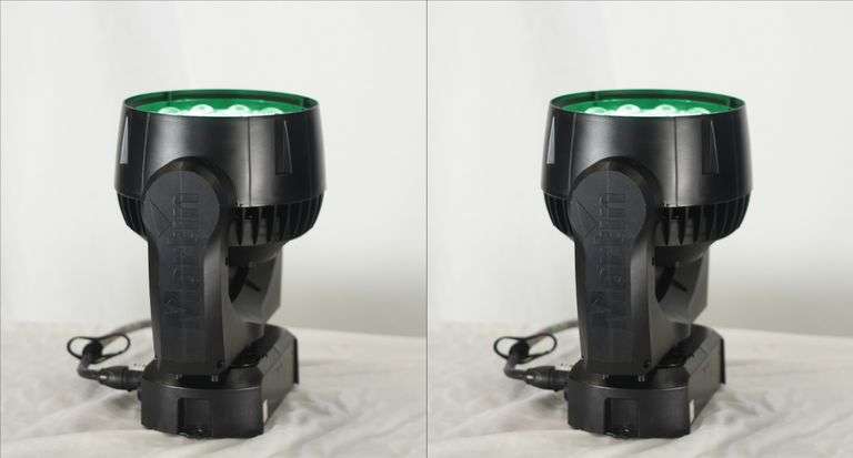 (2) Martin Aura XB RGBW Moving Head Light