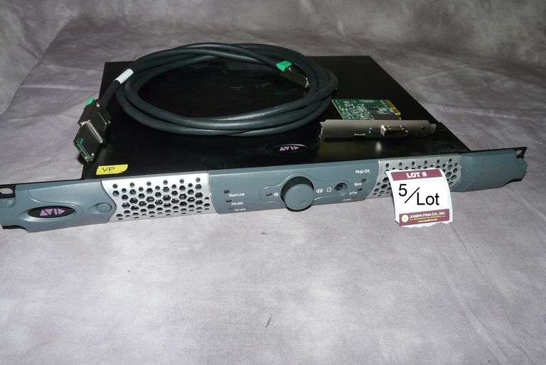 Avid 7020-20059-XX Mojo DX HD I/O Interace with Rack Mount; One Stop Systems MAX Express PCIe CPU Ca