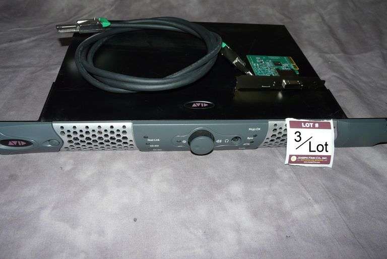 Avid 7020-20059-XX Mojo DX HD I/O Interace with Rack Mount; One Stop Systems MAX Express PCIe CPU Ca