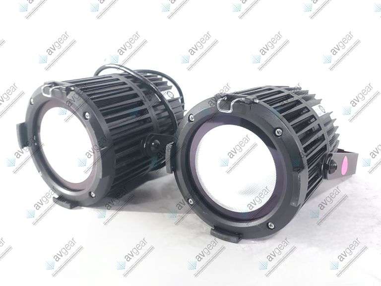 (2) Chroma-Q Color One 100X LED Par Fixture (Connectors Removed ...