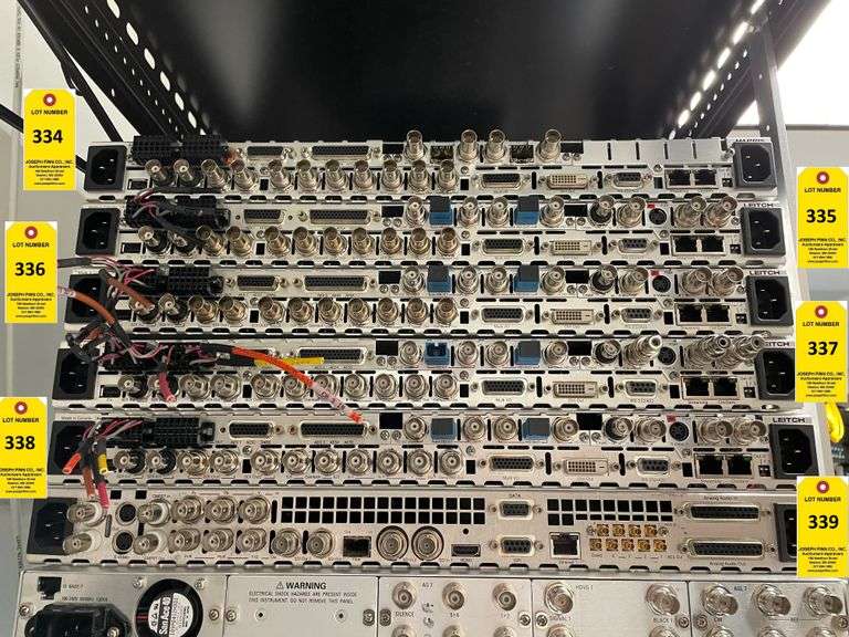 Leitch Frame Synchronizer (1) Leitch X75 X75HD-AV Converter & Frame Sync - Joseph Finn Co., Inc.