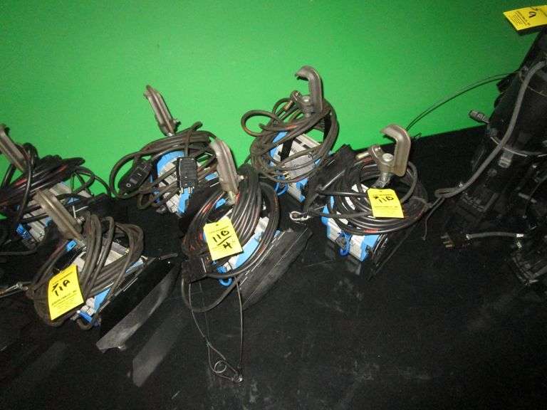 LOT (4) Arri 650 Plus Lights w/ Barn Doors