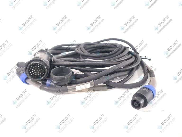 10' Cable Snake w/ (1) Pyle 37Pin Male Connector to Fanout of (1