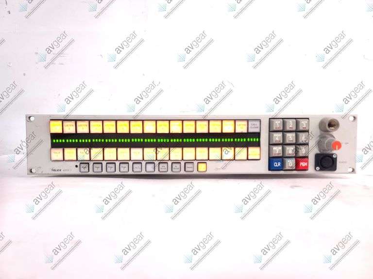 Telex KP98-7 Intercom System Control Panel - Joseph Finn Co., Inc.