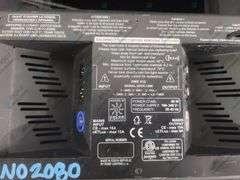 (2) Robe Lighting Robin CycFX 4 LED Lights w/ Hanging Brackets & Power Cables w/ 4:1 Wheeled Hard Ca