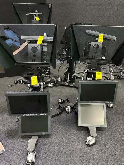 LOT (2) Telemetrics Robotic Camera System, w/ Sony FCB-ES8230 20 MP 4K ...