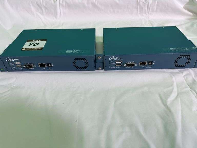 Quidium Box LOT (2) Qvidium QVEnc Encoders (No Power Supply) - Joseph Finn Co., Inc.