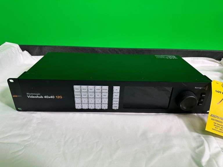 Blackmagic Smart Videohub 40x40 12G-SDI, No PS
