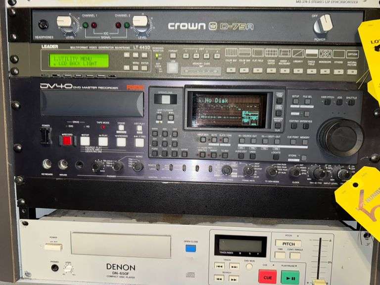 Fostex DV40 DVD Master Recorder