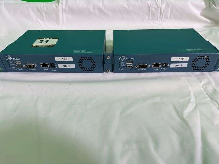 Quidium Box LOT (2) Qvidium QVEnc Encoders (No Power Supply) - Joseph Finn Co., Inc.