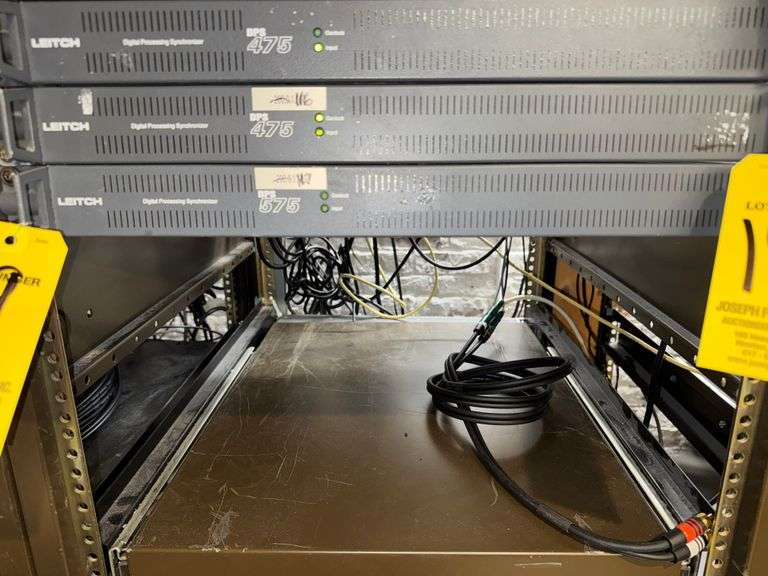 Leitch DPS-575 Digital Processing Synchronizer w/ Audio Option. IP Address 192.168.200.19