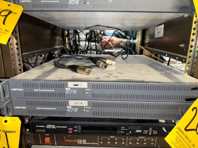 Leitch DPS-575 Digital Processing Synchronizer w/ Audio Option. IP Address 192.168.200.20