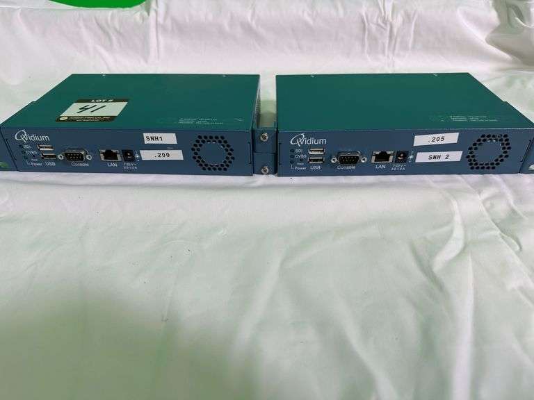 Quidium Box LOT (2) Qvidium QVEnc Encoders (No Power Supply) - Joseph Finn Co., Inc.