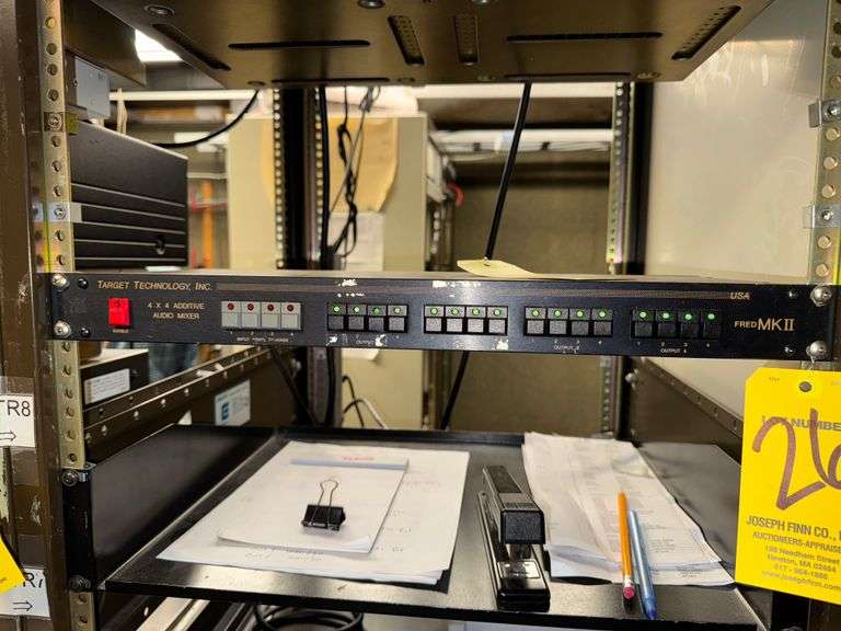 Target Technology 4x4 Additive Audio Mixer, Model FRED MKII