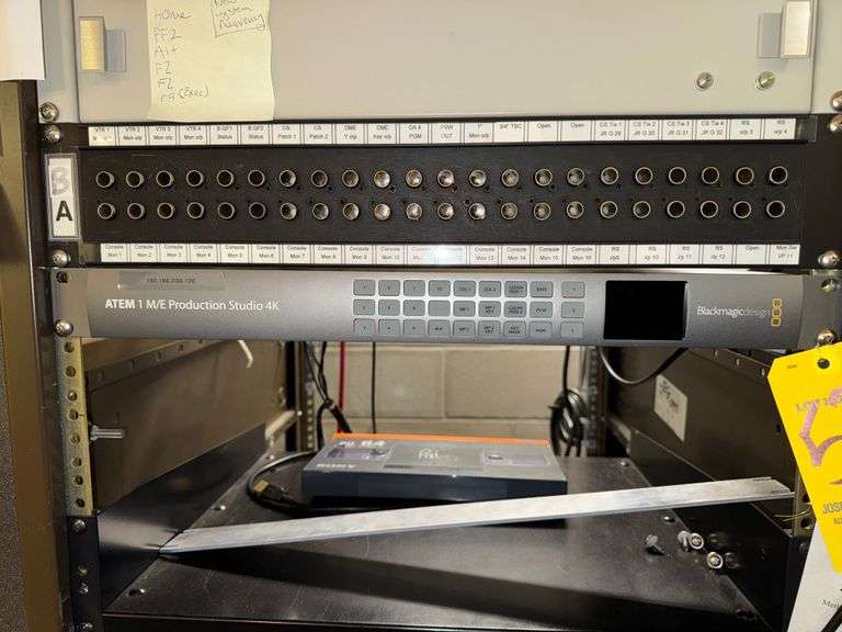 Blackmagic ATEM 1 M/E Production Studio 4K Switcher - Joseph Finn Co., Inc.