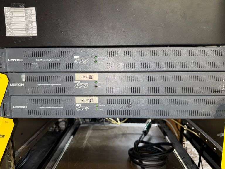 Leitch DPS-475 Digital Processing Synchronizer w/ Audio Option. IP Address 192.168.200.18