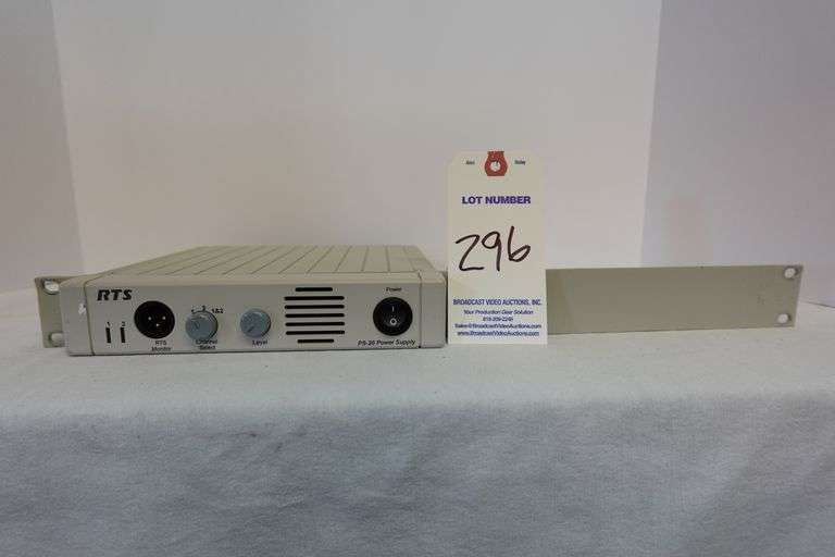 Pss Rts RTS PS-20 2-Channel Intercom Power Supply - Joseph Finn Co., Inc.