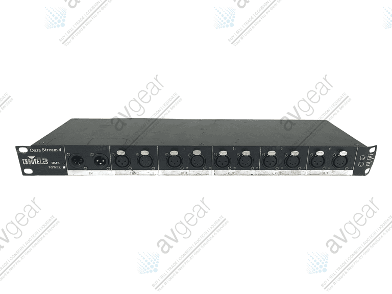 Chauvet Data Stream 4 DMX-512 Optical Splitter - Joseph Finn Co., Inc.