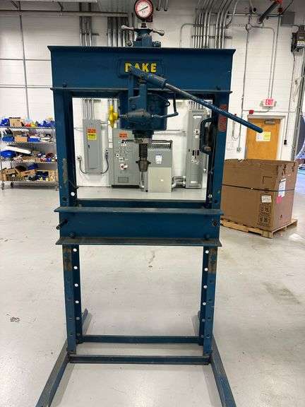 Dake Model 50H Shop Press s/n 169542