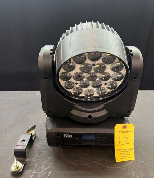 (1) Elation ZW19 LED Moving Head Beam/Wash Effect Luminaire