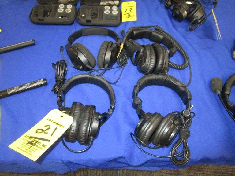 LOT (4) Asst. Headphones