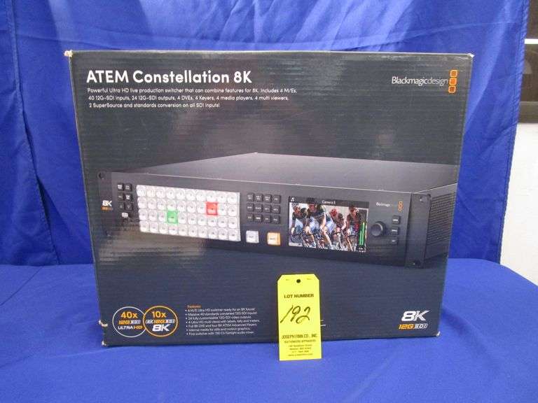 Blackmagic Design ATEM Constellation 8K Ultra HD Live Production ...