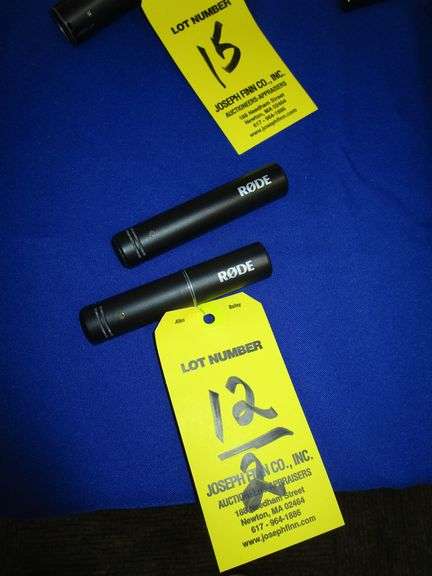 LOT (2) Rode M5 Mics