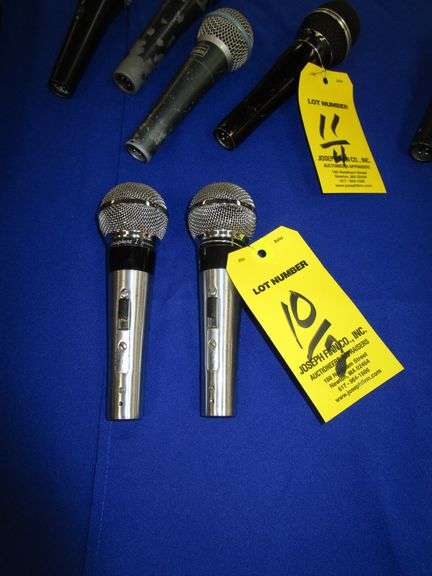 LOT (2) Unisphere I Dynamic Mics