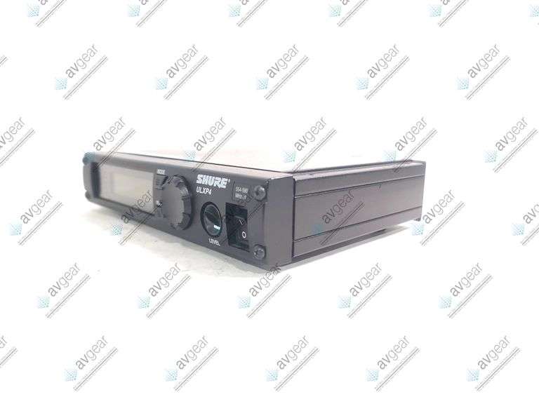 Shure ULXP4 Professional Diversity Receiver (554-590MHz) w/ ULX BodyPack System and Beta 58A Microph