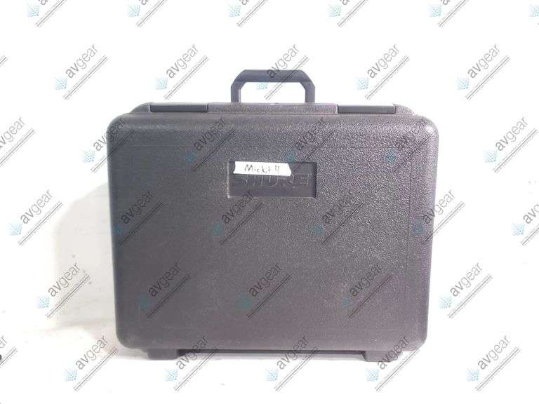 Shure ULXP4 Professional Diversity Receiver (470-506MHz) w/ ULX BodyPack System and SM58 Microphone 