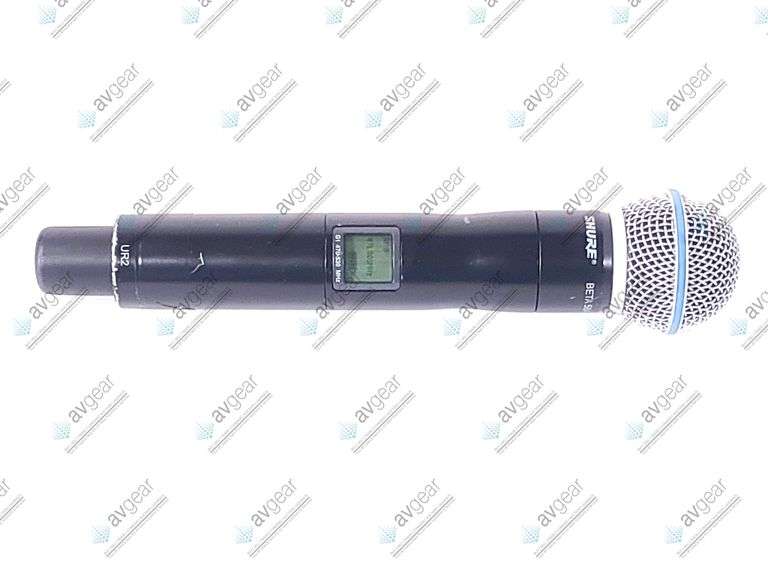 Shure UR2 Handheld Wireless Transmitter (G1: 470-530 MHz) w/ Beta 58A Capsule