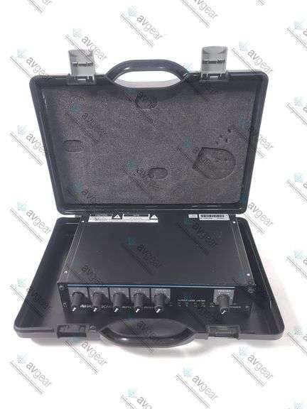 Shure SCM268 4-Channle Microphone Mixer in Hard Carry Case