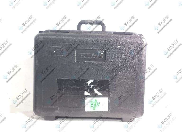 Shure ULXP4 Professional Diversity Receiver (554-590MHz) w/ ULX BodyPack System and Beta 58A Microph