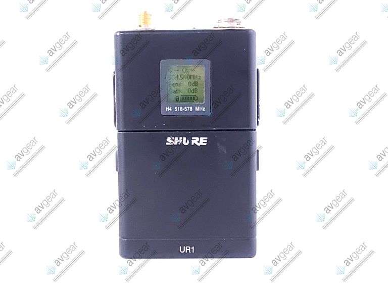 Shure UR1 H4 Bodypack Wireless Transmitter (518-578 HMz)