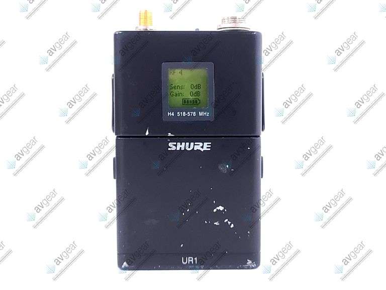 Shure UR1 H4 Bodypack Wireless Transmitter (518-578 HMz)