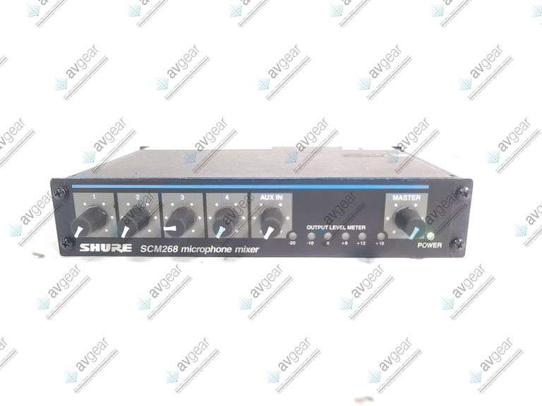 Shure SCM268 4 Channel Microphone Mixer