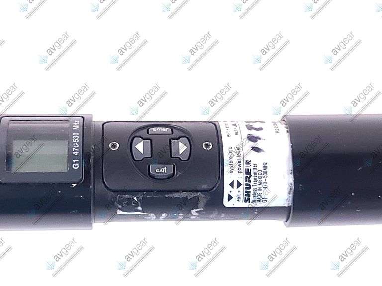 Shure UR2 Handheld Wireless Transmitter (G1: 470-530 MHz) w/ Beta 58A Capsule