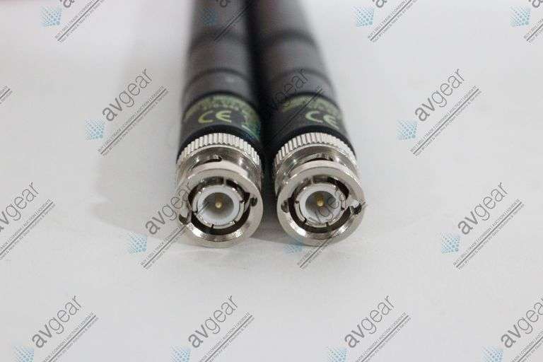 (2) Shure UA8-470-542 1/2 Wave Omnidirectional Receiver Antennas (470-542 MHz)
