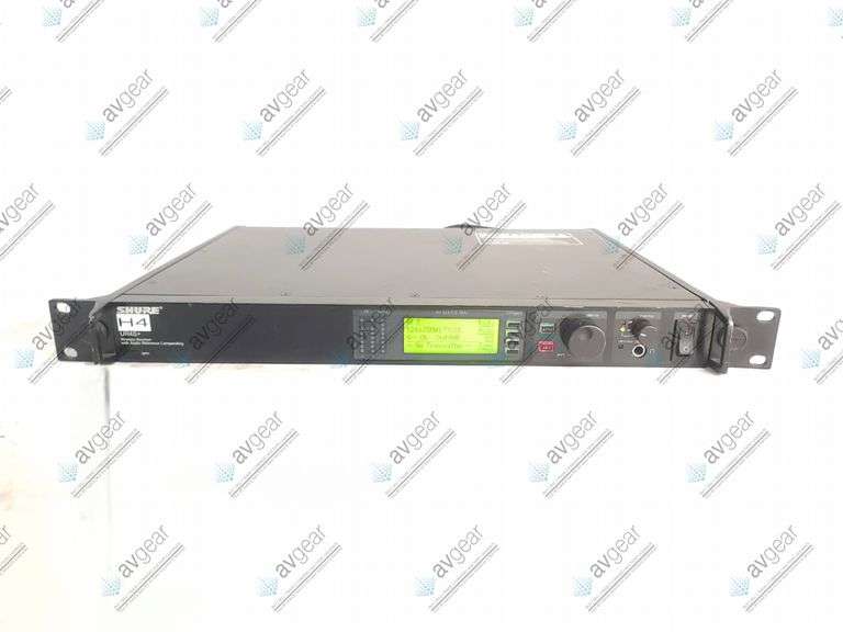 Shure UR4S+ Wireless Microphone Receiver w/ Audio Reference Companding (H4: 518 - 578 MHz)