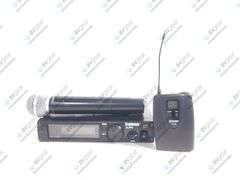 Shure ULXP4 Professional Diversity Receiver (554-590MHz) w/ ULX BodyPack System and Beta 58A Microph
