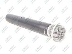 Shure SLX4 J3 Wireless Receiver Kit (572 - 596 MHz) w/ SLX2 Handheld Transmitter, SM58 Capsule, & De