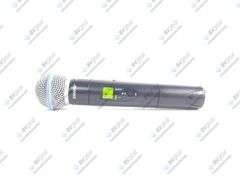 Shure ULXP4 Professional Diversity Receiver (554-590MHz) w/ ULX BodyPack System and Beta 58A Microph