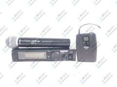 Shure ULXP4 Professional Diversity Receiver (554-590MHz) w/ ULX BodyPack System and Beta 58A Microph